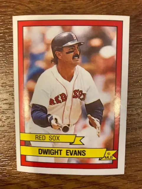 1989 Boston Red Sox Panini baseball sticker team set (16) | Hobbies ...