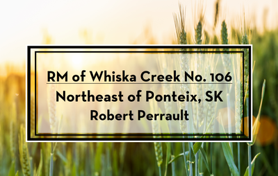 LAND FOR SALE BY TENDER RM of Whiska Creek No. 106 – NE of Ponteix, SK Owner: Robert Perrault Total...