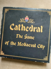 Cathedral vintage board game wood version 