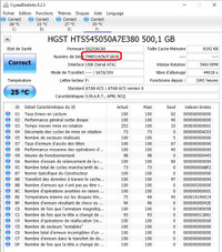 9 HDD 2.5" FONCTIONNELS + 5 AUTRES" PROBLÈME SECTEURS RÉALLOUÉS"
