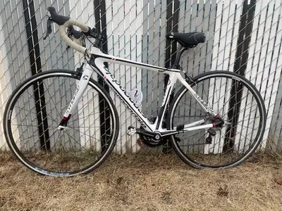Women’s Cannondale Carbon SC Road Bike 46 cm Black/White