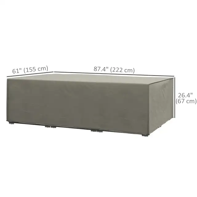 Patio Furniture Covers Outdoor Scetional Table Chair Shelter, UV in Patio & Garden Furniture in Markham / York Region - Image 3