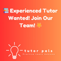  Experienced Tutor Wanted! Join Our Team! 