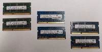 4GB DDR3 SODIMM Laptop Memory Ram $5 each (6 pcs)