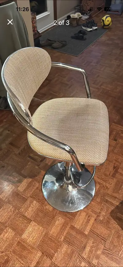 3 Swivel Bar Stools, View more