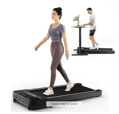 1HP Under-Desk Walking Treadmill Jogging Exercise Machine w/ Rem, View more