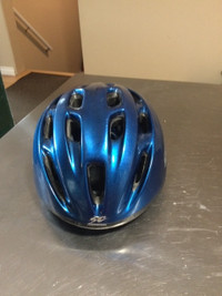 Blue Bicycle Helmet