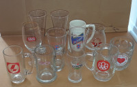Lot De 12 Bocks Et Verres De Bière Beer Mugs Glasses