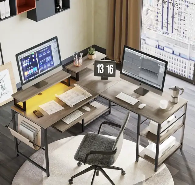 desk L-Shaped corner