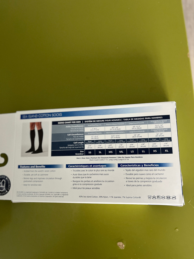 New Sigvaris medical compression socks in Health & Special Needs in Mississauga / Peel Region - Image 2