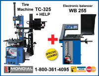 Combo Tire Changer Balancer Tire Machine TC325+Help & WB-255