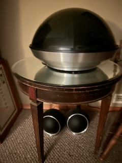 Electrohome Apollo 860 Record Player With Globe Speakers, View more