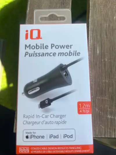 iQ Lightning Rapid In-Car Charger, View more