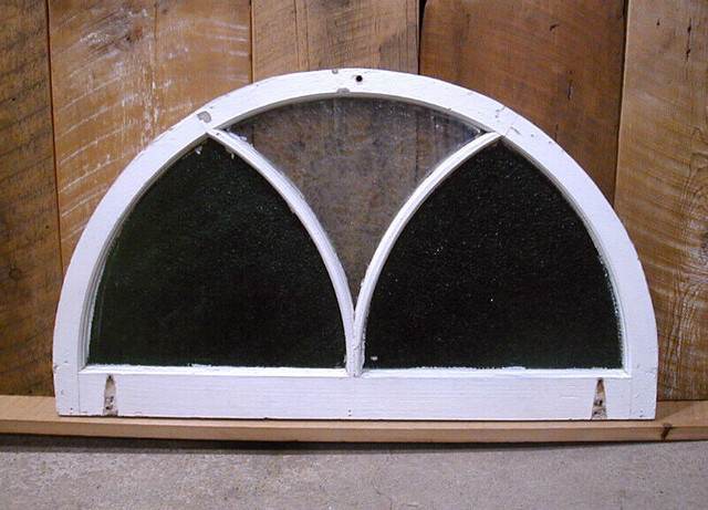 Church window - antique church window for sale - VONhalf moon in Other Business & Industrial in Owen Sound - Image 2