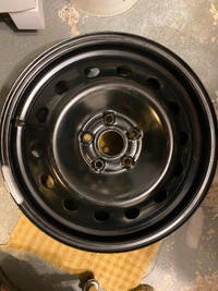 1x RSSW Steel Rim 17" 5x112 Center Bore 57.1. Jante Steel Wheel.