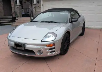 2003 Mitsubishi Eclipse GT Spyder convertible for sale: Absolutely nothing wrong with the car, it dr...