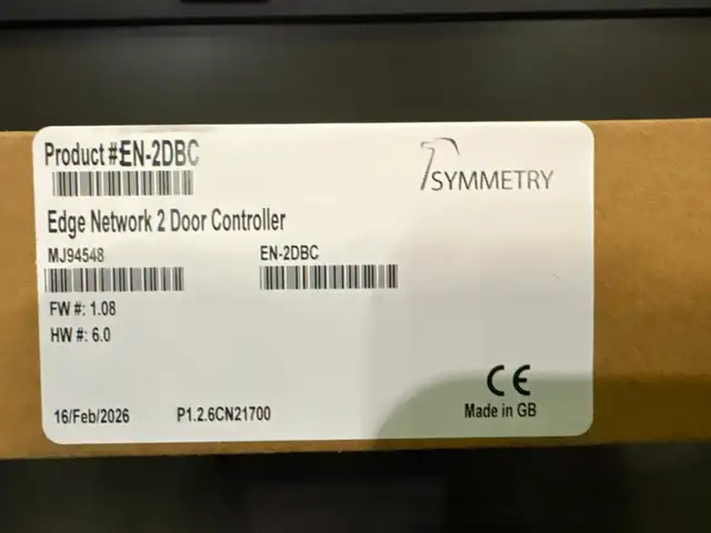 Amag Symmetry EN-2DBC Edge Network Door Control Module NEWNEW in Other in Markham / York Region - Image 3