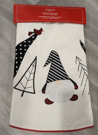 Brand New Danson Decor Gnome Christmas Tree Skirt - great gift!, View more