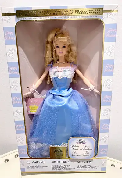 birthday wishes barbie blue dress Barbie Signature Birthday Wishes Doll  Toys4me