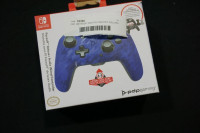 PDP Nintendo Switch Faceoff Deluxe+ Audio Wired Controller - Blu