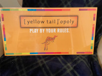 [Yellow Tail] opoly (monopoly) board game