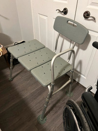 Adjustable Bath transfer chair Unused