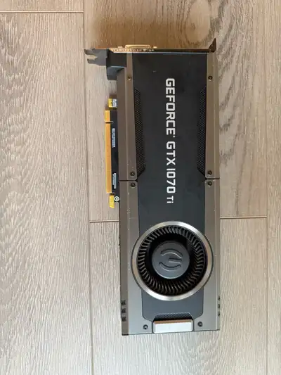 Nvidia GPU GTX1070 Ti, View more