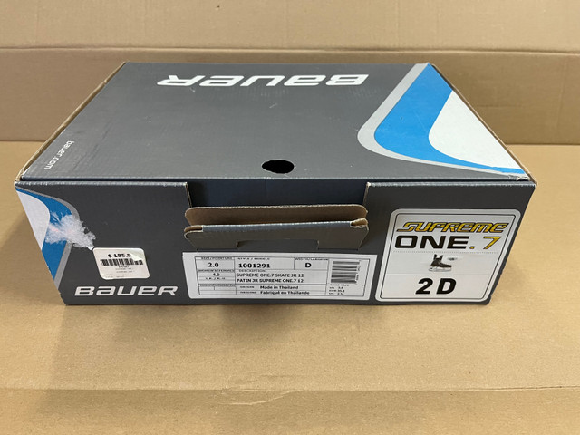 Patins Bauer Supreme pointure 2.0 JR (souliers 3) dans Hockey  à Laval/Rive Nord