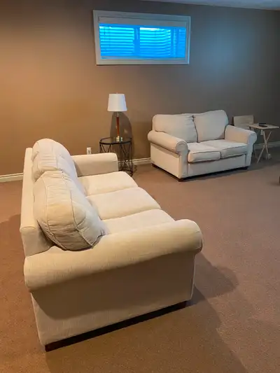 Selling a set of two couches – one 3-seater and one 2-seater – in great shape and super comfortable....