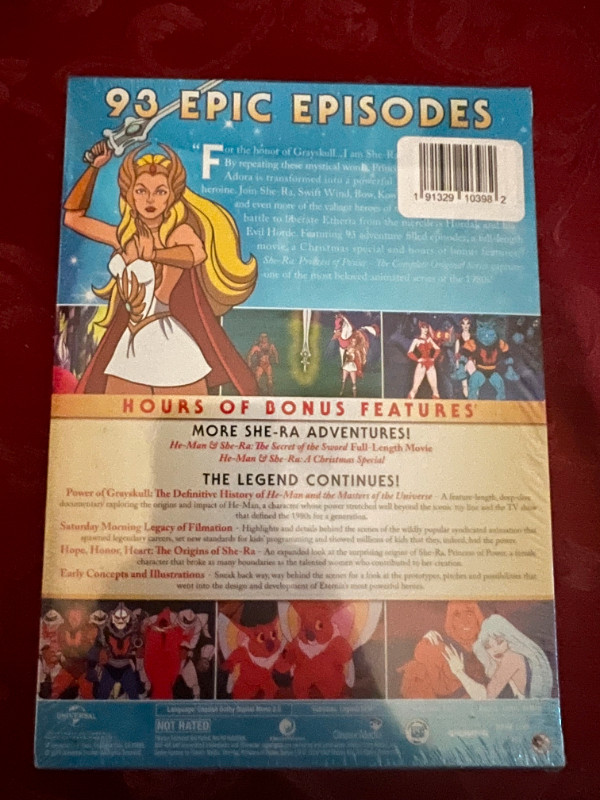 Complete SHE RA DVD collection NEW in BOX in CDs, DVDs & Blu-ray in Burnaby/New Westminster - Image 2