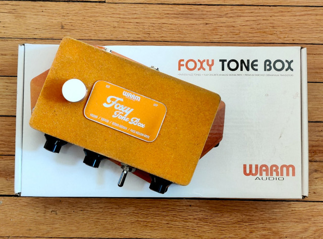 Foxy Tone Box Octave Fuzz Guitar Pedal by Warm Audio in Amps & Pedals in Oshawa / Durham Region