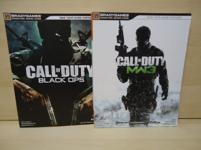 Call of Duty Players Handbook Guide MW3 Black Ops in XBOX 360 in Hamilton