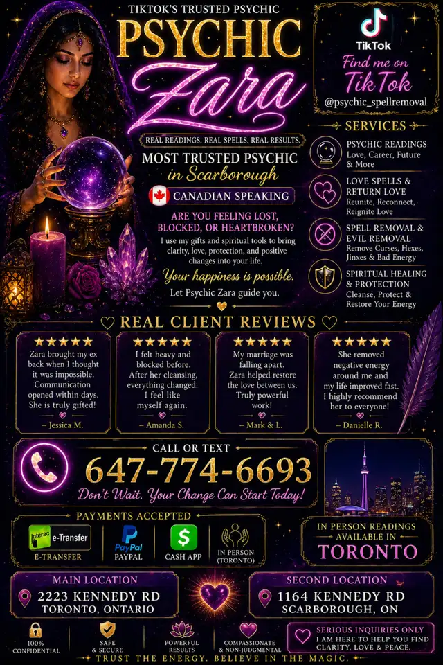  psychic readings on Kennedy Road 
