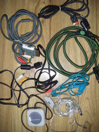 Game System Cords,Sega and Xbox Games for sale.