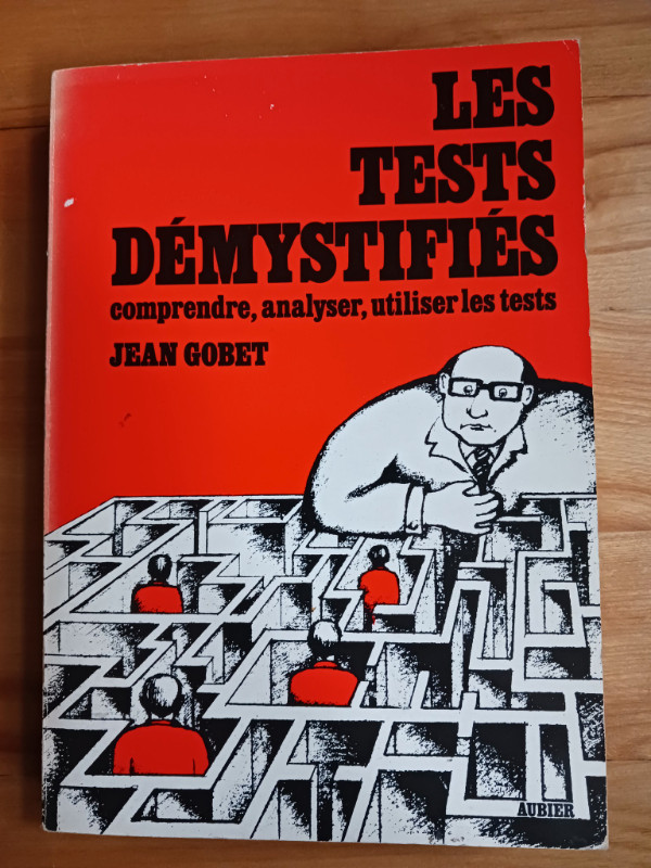 LIVRAISON GRATUITE LIVRE LES TEST DÉMYSTIFIÉS de JEAN GODET dans Manuels  à Ville de Montréal