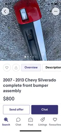 Chev truck parts 