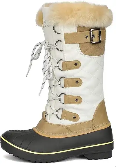 New Size 11 DREAM PAIRS Women's Winter Boots Warm Faux Fur Lined, View more