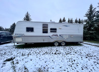17 ft trailer to trade for pick up