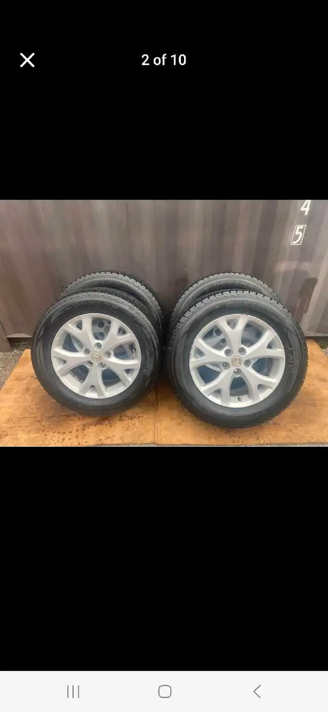 Set of 4 DUNLOP winter tires rims(225 65 17) in Tires & Rims in Oakville / Halton Region - Image 2