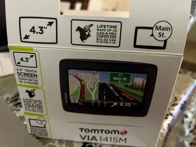 I am selling in like new condition and barely used and up to date and factory restored Tomtom road n...
