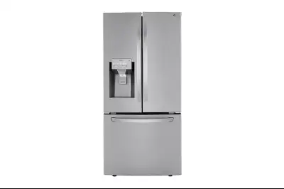 33" Smudge Resistant French Door Refrigerator with ThinQ® Techno, View more