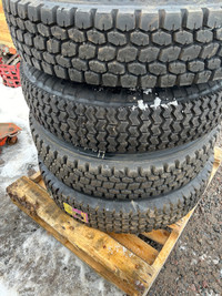 10r 20 tires on Dayton rims