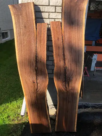 Hardwood Live Edge Slabs, Burls, Spalted Maple and lumber, View more