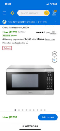 Panasonic microwave 