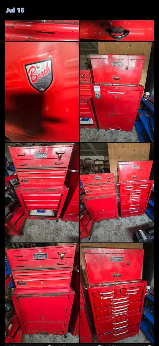 Snap On tool boxes513084840457031680