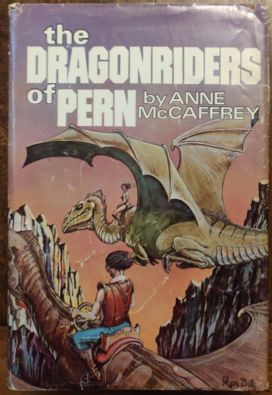 The Dragonriders of Pern by Anne McCaffrey (hardcover, trilogy) in Fiction in Oakville / Halton Region