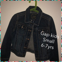 girls GAP KIDS jean jacket 6/7