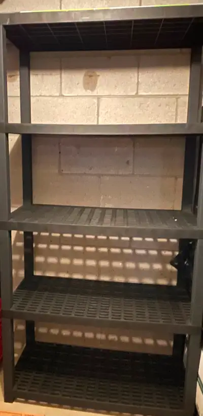 5-Tier Storage Shelf $80, like NEW, View more