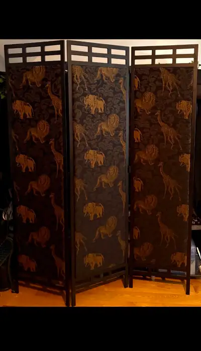 Room Divider - with Animal Print, View more