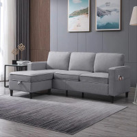 Craft Your Retreat with Our 3 Seater Velvet sectional sofa couch